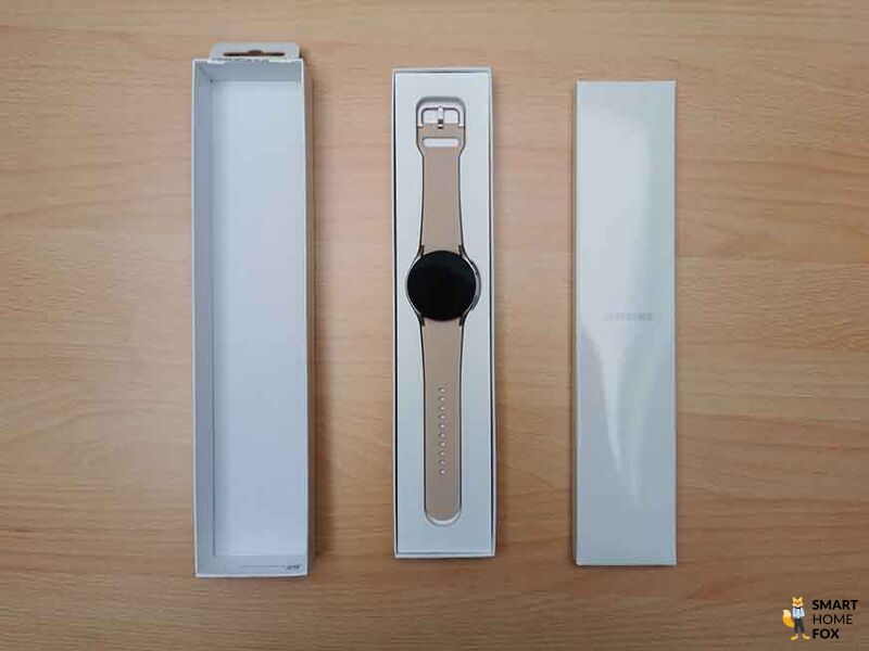 boite montre connectée samsung